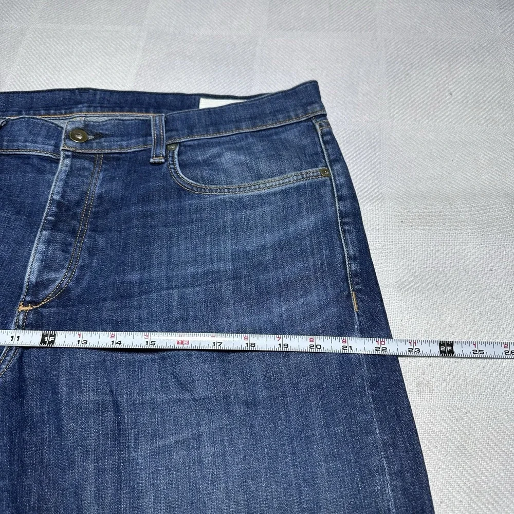 Rag & Bone Fit 2 Slim Jeans 38x29** Button Fly USA Made Denim‎ Dukes Medium Wash - Picture 12 of 16